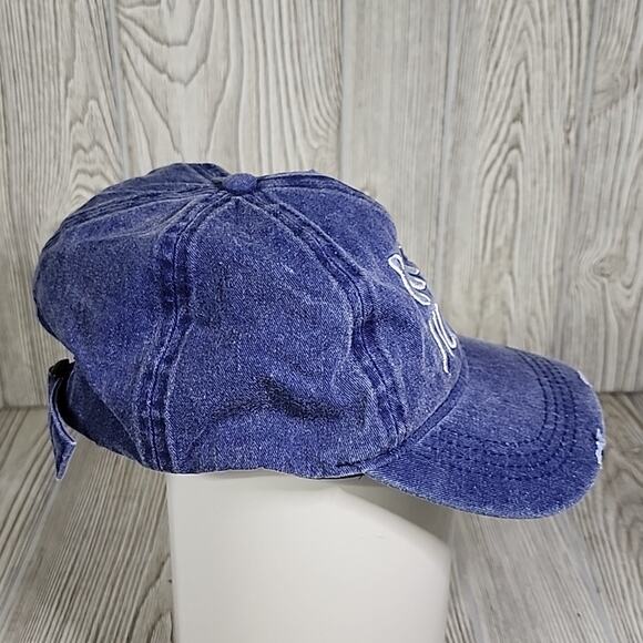 Sonoma Dog Mom Distressed Denim Hat - Picture 2 of 7